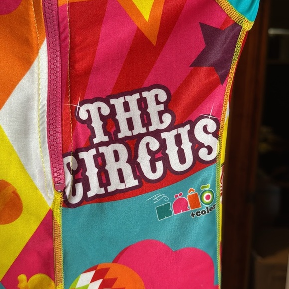 KRIO COLOR Elefante Circus UV Sunsuit Swimsuit UPF 50+ Protection Size 4-6 - Picture 10 of 13